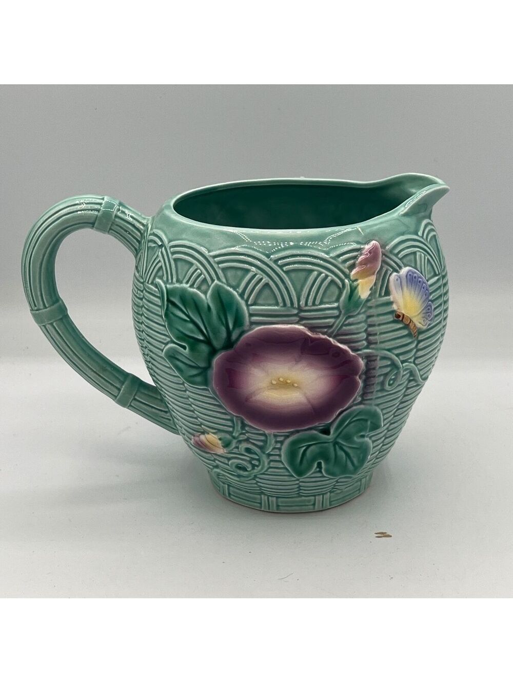 Vintage The Haldon Group 1989 Made In Japan Floral Pitcher